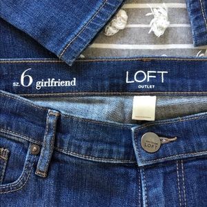 🌺EUC LOFT GIRLFRIEND Jeans